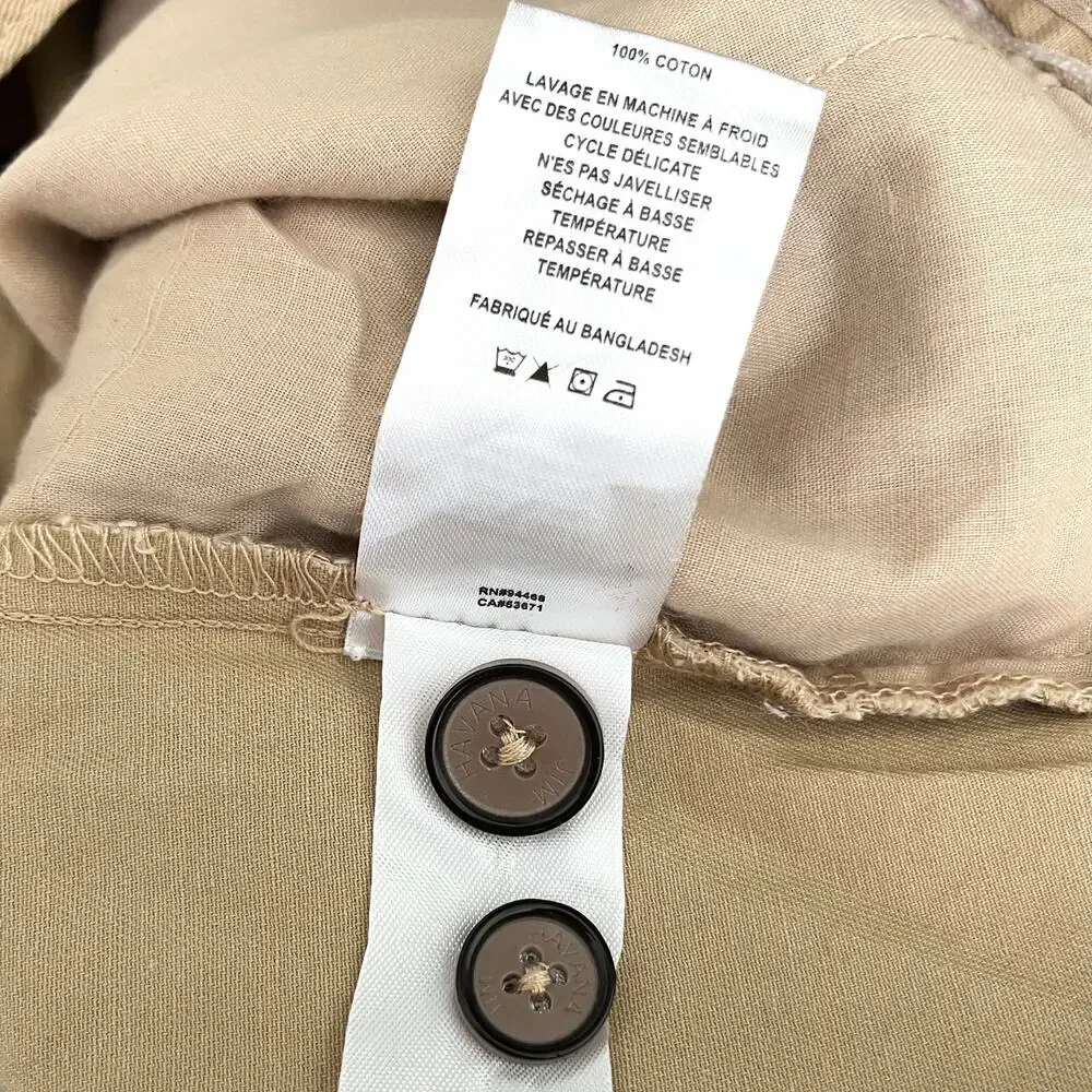Havana Jim Tan Shorts 34